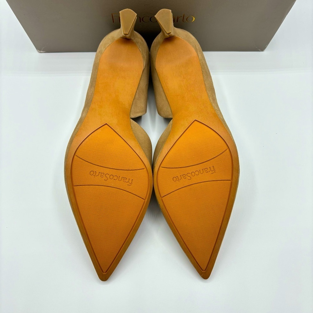 Franco Sarto Women's Tana Pointed Toe D'Orsay Mid Heel Pump Size 10 - Picture 6 of 15